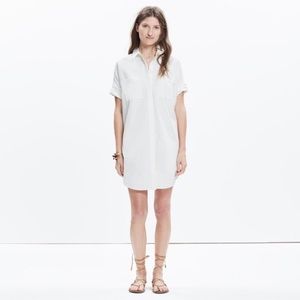 Madewell Courier White Shirtdress